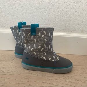 See Kai Run Toddler Boys Gray Boots Sz 10